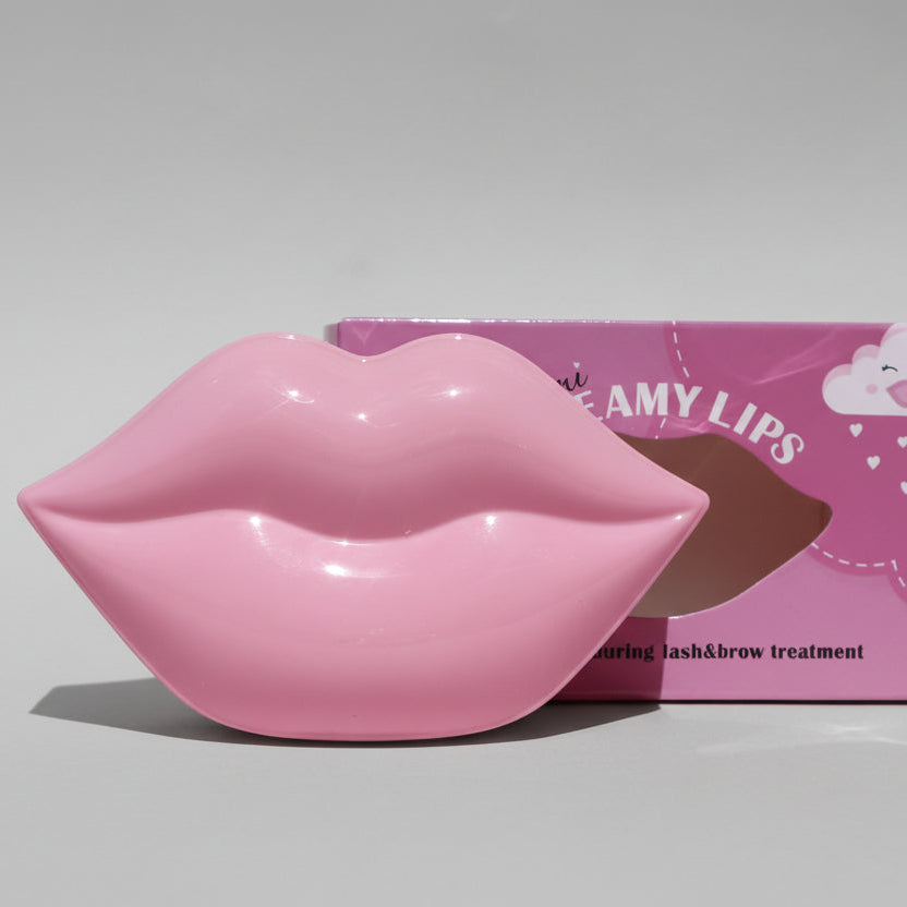 Noemi Dreamy Lips mask infused with collagen, peach extract, vitamin E, and niacinamide