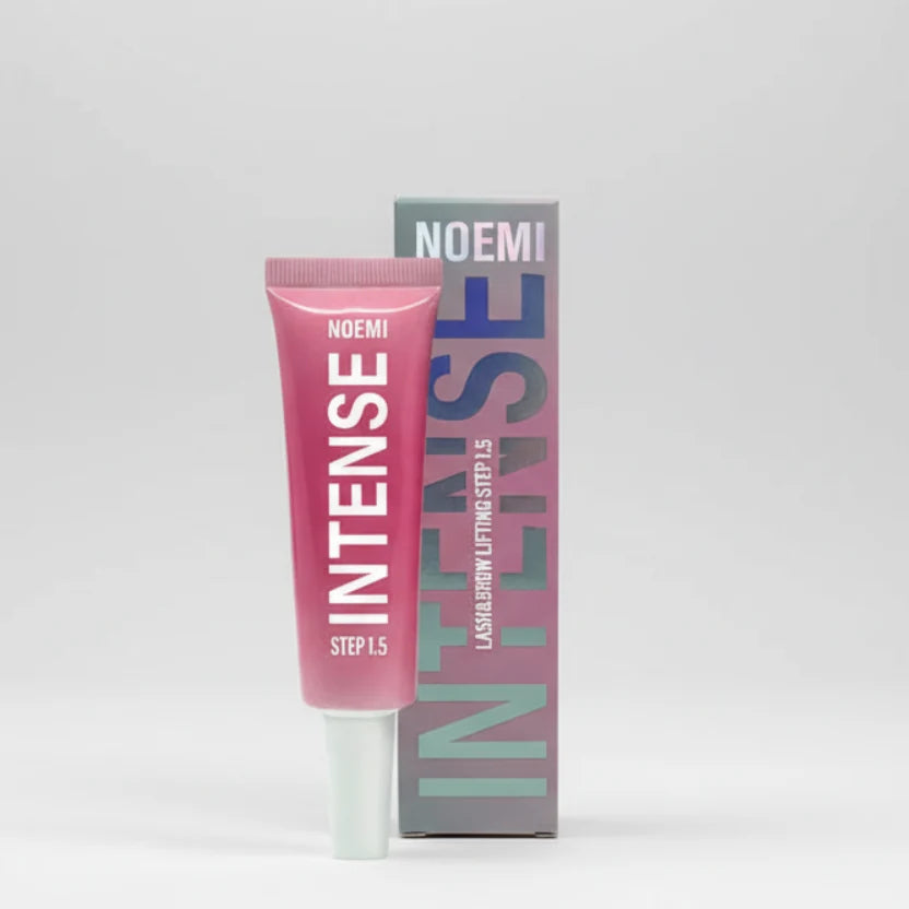 Noemi Intense Step 1.5 brow treatment bottle for nourishing and repairing damaged or sensitive hairs