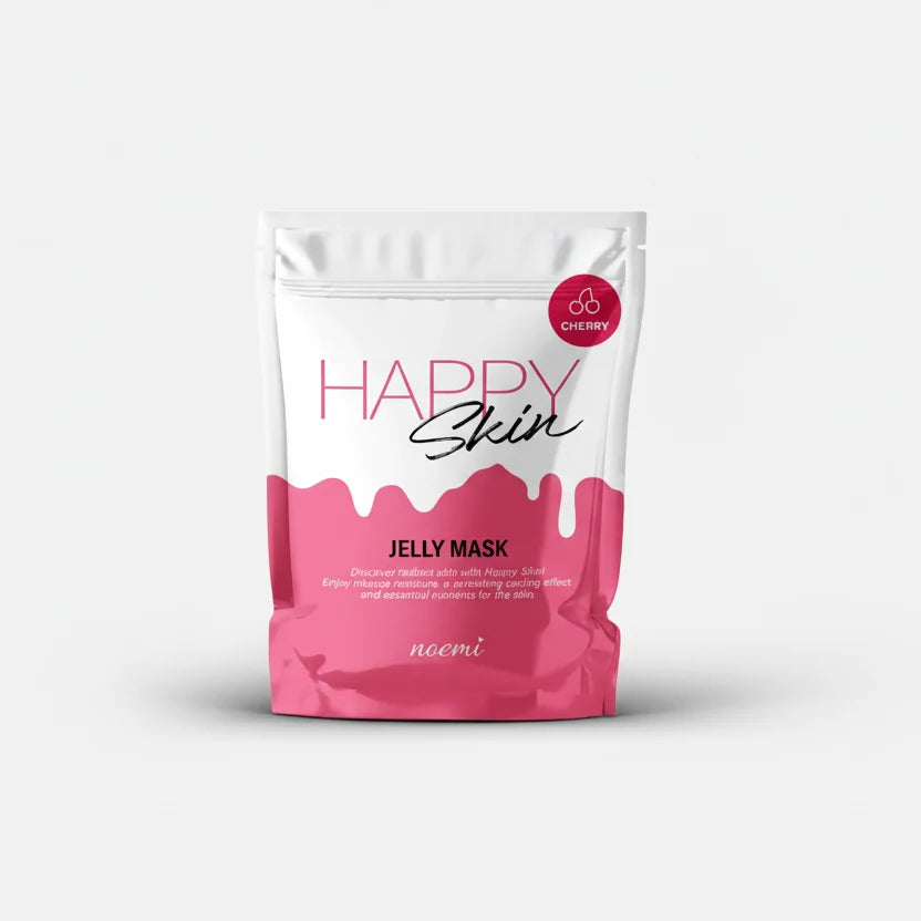 Moisture-locking jelly mask by Noemi for radiant, soft skin and post-treatment brow and lash care