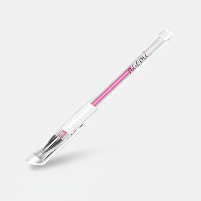 Noemi pink brow mapping gel pen for symmetrical brow outlining