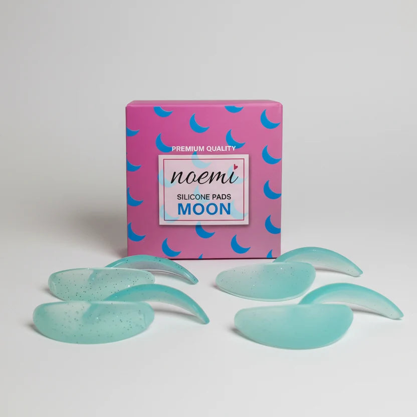 Noemi Moon silicone lash lift pads for short, straight or naturally curved lashes